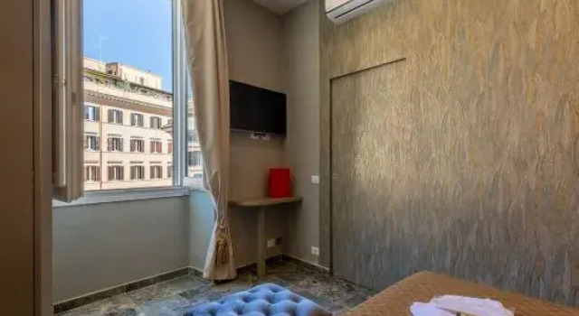 Люкс Deluxe с красивым видом из окна Piazza di Spagna 51 Luxury guest house