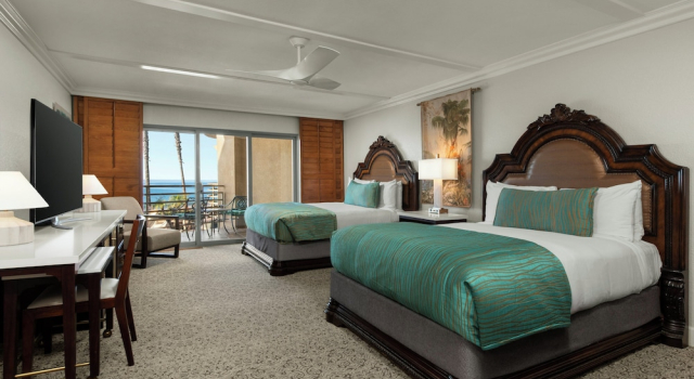 Четырёхместный номер Standard с видом на океан Pacific Terrace Hotel