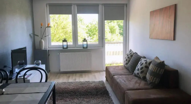 Апартаменты с балконом и с красивым видом из окна Apartament Nadmorski