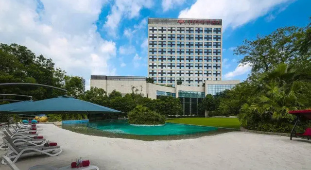 Двухместный номер Superior с красивым видом из окна Crowne Plaza Chengdu Panda Garden by IHG