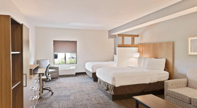 Четырёхместный номер Deluxe Extended Stay America Suites Rock Hill