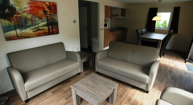 Conveniently furnished chalet with a terrace near the Veluwe, Rezervasyon Şale Voorthuizen Veluwe