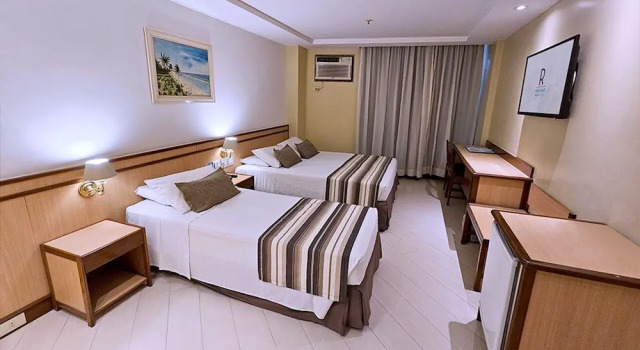 Трёхместный номер Deluxe Riale Vilamar Copacabana
