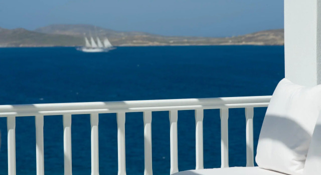 Двухместный номер Premium с видом на море Mykonos Grand Hotel & Resort