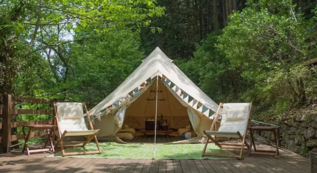 Номер Standard с балконом Fureaihiroba Glamping