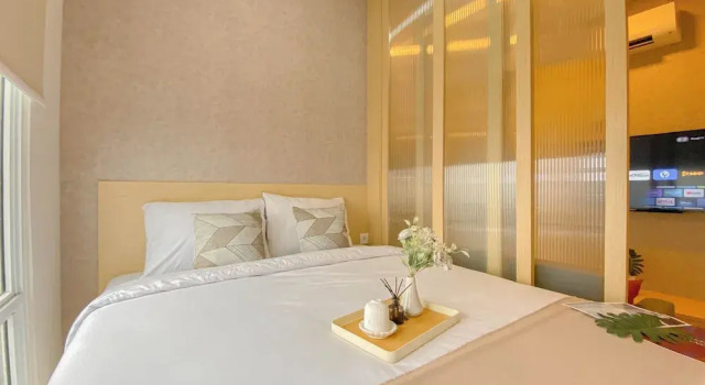 Spacious And Minimalist Studio Apartment At Vasanta Innopark