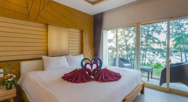 Двухместный номер с видом на море Anda Beachside Hotel