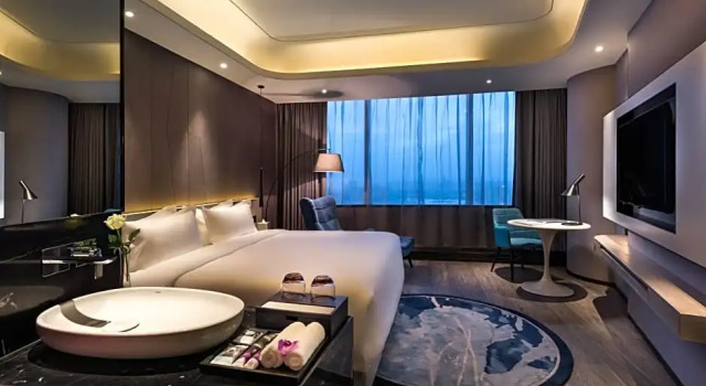 Номер Deluxe Mercure Hangzhou Qianjiang