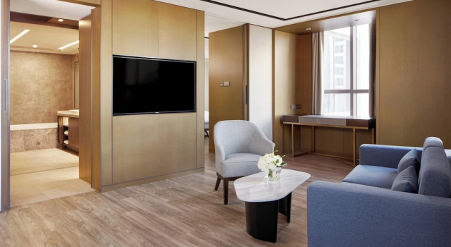 Suite De ejecutivo 1 dormitorio Daegu Marriott Hotel