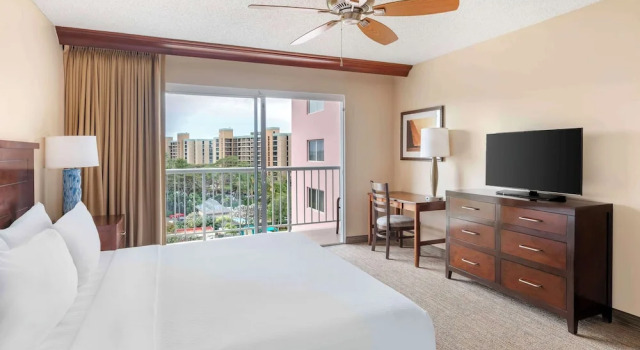 Двухместный номер Standard c 1 комнатой с видом на океан Hilton Vacation Club Kaanapali Beach Maui