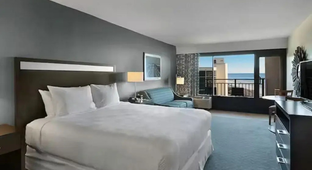 Двухместный номер с частичным видом на океан DoubleTree Resort by Hilton Myrtle Beach Oceanfront