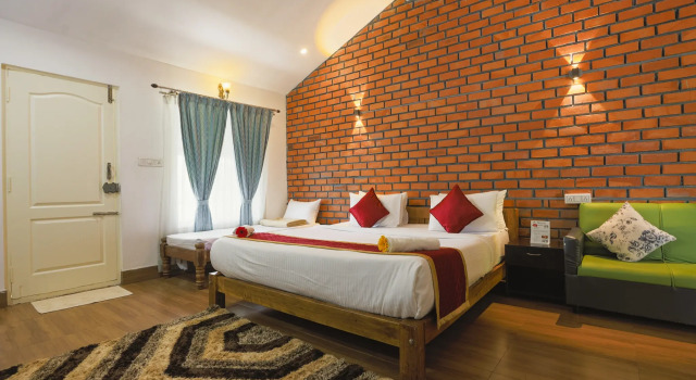 Номер Deluxe с балконом The Spectrum Resort - Chikmagalur