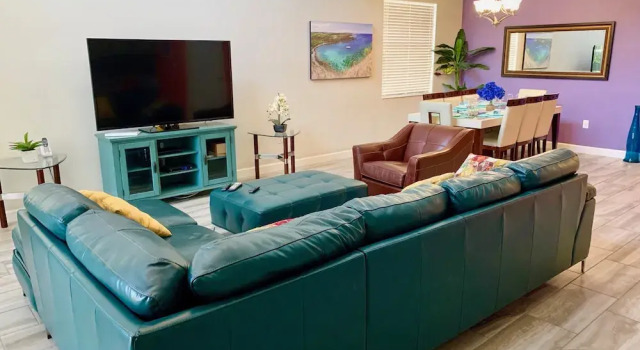 Luxury 5Bd w/ Jacuzzi & Pool Near Disney @ 5528, Забронировать Вилла Отели Давенпорт 5 звезд, 5*