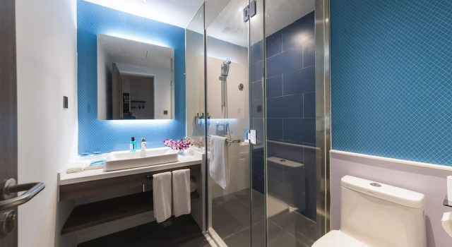 Двухместный номер Standard с видом на город Holiday Inn Express Shanghai Xuhui Binjiang by IHG