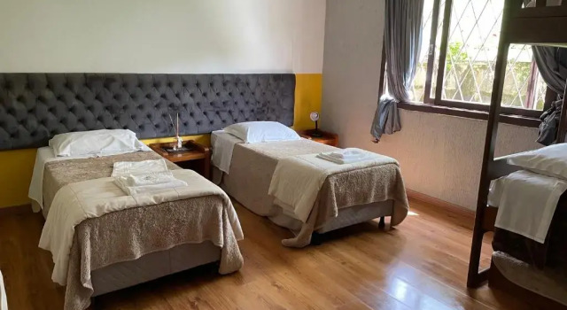 Четырёхместный номер Standard Pousada Vista do Lago - HOSTEL