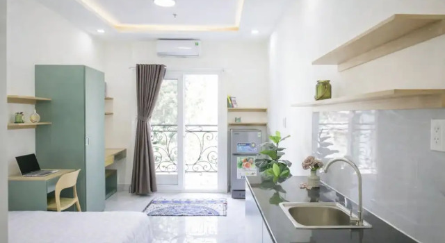 Номер Deluxe Palette Phu Nhuan Apartment