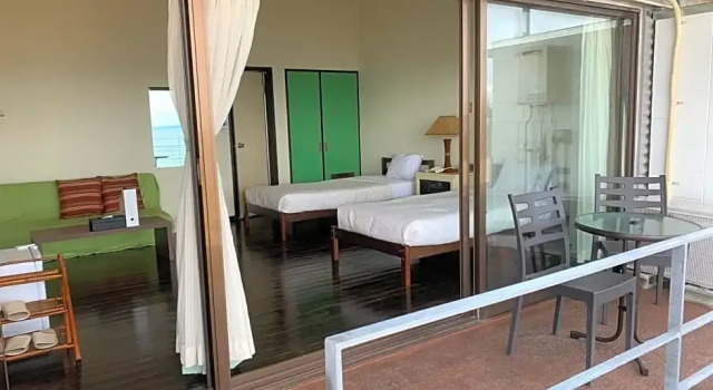 Двухместный номер Standard с видом на море Hotel & Restaurant On the Beach Lue