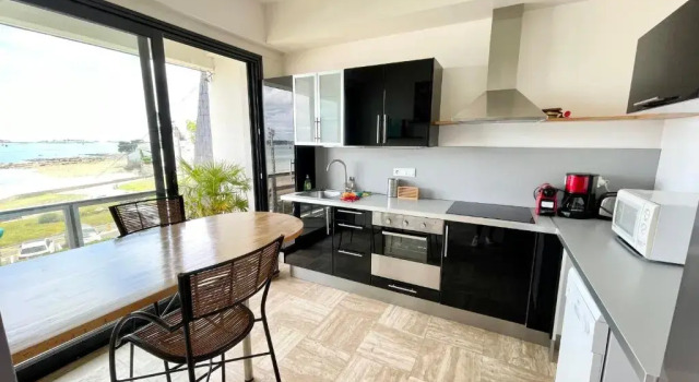Luxury T3 Standing 2 - Vue Mer Exceptionnelle 180, Rezerwuj Hotel Larmor-Plage 