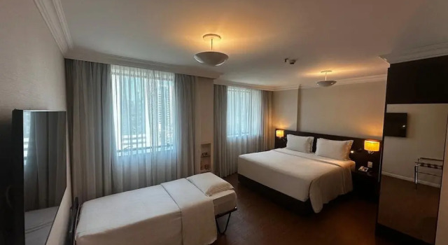 Трёхместный номер Deluxe Blue Tree Premium Faria Lima