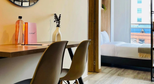 w Exceptional Loft With Modern Deco in Bogota, Забронировать Апартаменты/квартира Апартаменты Богота, рядом с Парк 93, Апартаменты/квартира