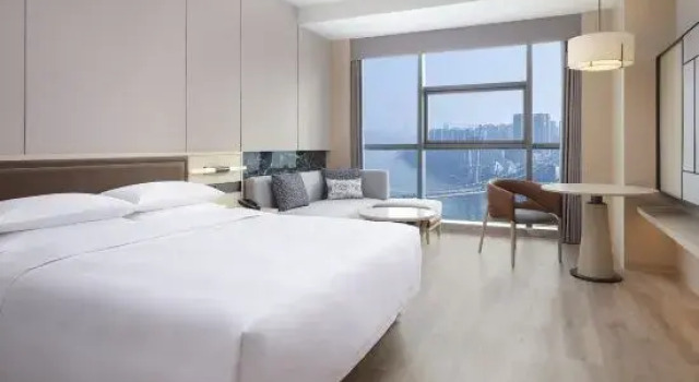Люкс с видом на реку Courtyard by Marriott Chongqing Jiangjin
