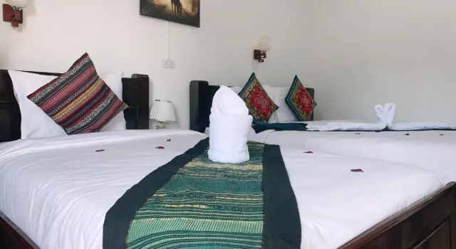 Семейный номер Standard с видом на горы Jasmine Vangvieng Hotel