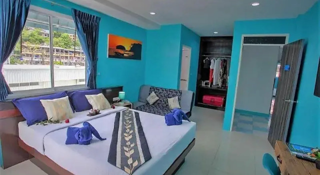 Двухместный номер Superior с балконом PATONG BLUE HOTEL