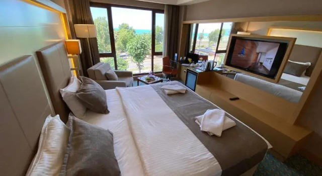 Номер Deluxe с видом на море Blue Sea Hotel