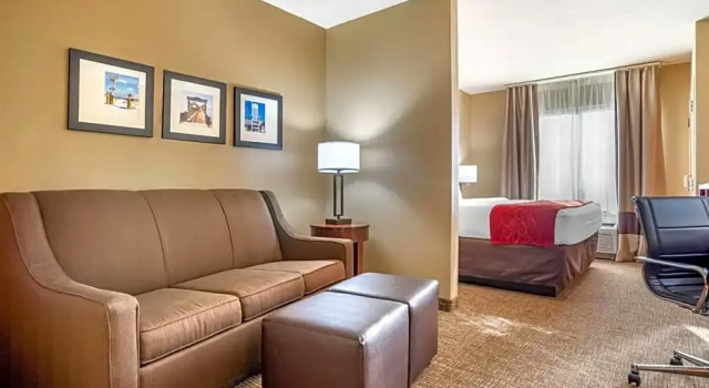 Люкс c 1 комнатой Comfort Suites Gulfport Central
