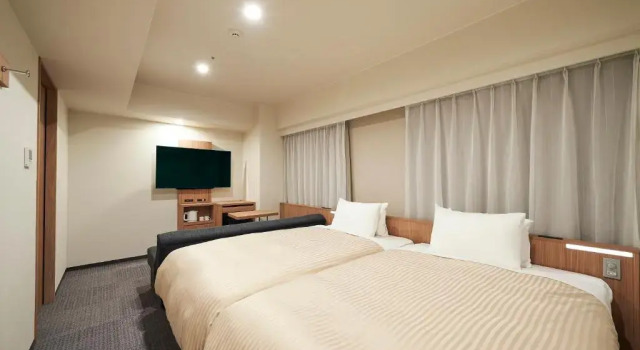 Двухместный номер Deluxe Sotetsu Fresa Inn Yokohama Higashiguchi