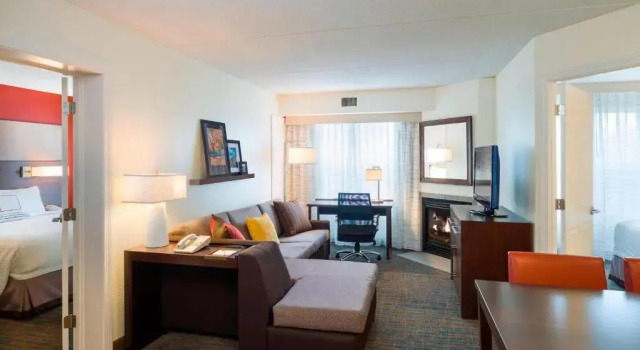 Люкс с 2 комнатами Residence Inn by Marriott Boston Framingham