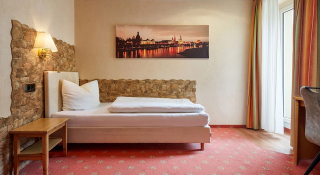 Dağ manzaralı Klasik tek kişilik oda Hotel Ladenmühle