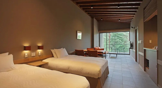 Номер Deluxe с балконом Regina Resort Karuizawa Mikageyousui