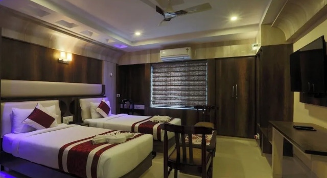 Deluxe double chambre Hotel Blue Bird, Nagaon