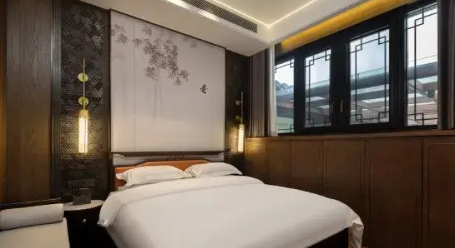 Люкс Qianheju Hot Spring Private Homestay