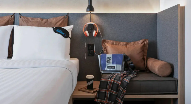 Одноместный номер Standard Moxy Hamburg Altona