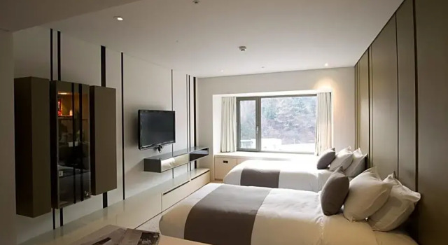 Номер Deluxe с видом на горы Grand Walkerhill Seoul