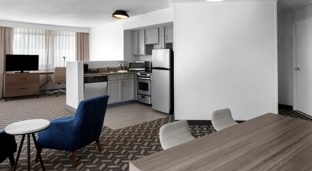 Двухместный люкс Residence Inn White Plains Westchester County