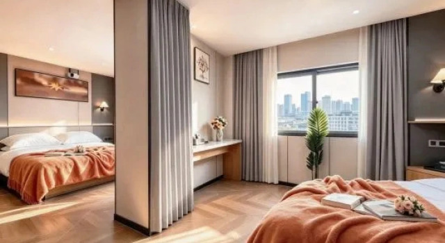 Семейный люкс с 2 комнатами IU Hotels Guangzhou South High Speed Rail Station