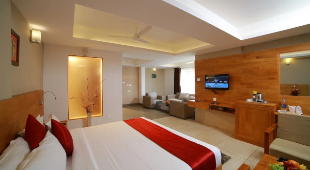 Двухместный номер Premium с балконом The Munnar Queen