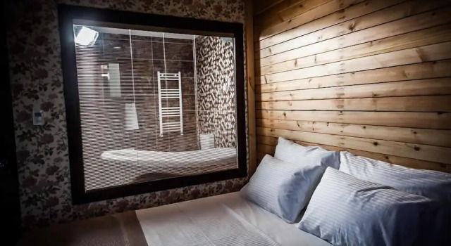 Двухместный номер Deluxe с балконом и с видом на озеро My Green Otel
