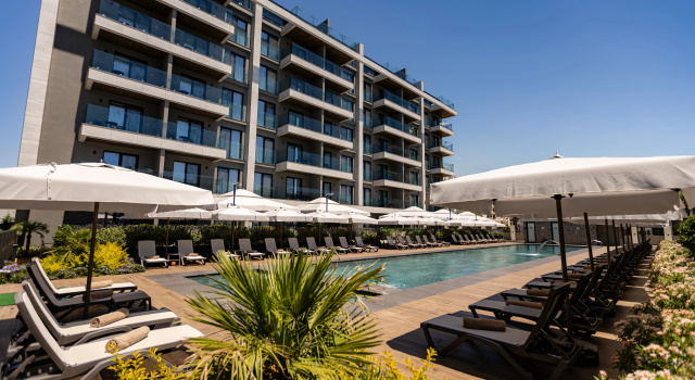 Khora Suites, Забронировать Апарт-отель Аксу Средиземноморский регион, рядом с Аккапарк Молл