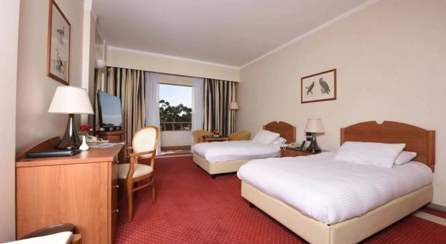 Standardowy dwuosobowy pokój i balkonem Hotel Asmara Palace