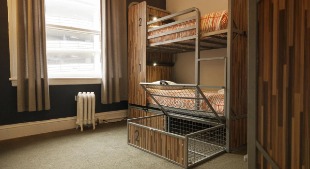 Кровать в общем номере (мужской номер) HI San Francisco Downtown Hostel