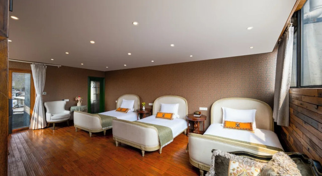 Трёхместный номер Standard Цокольный этаж Hotel Cote Cour Beijing