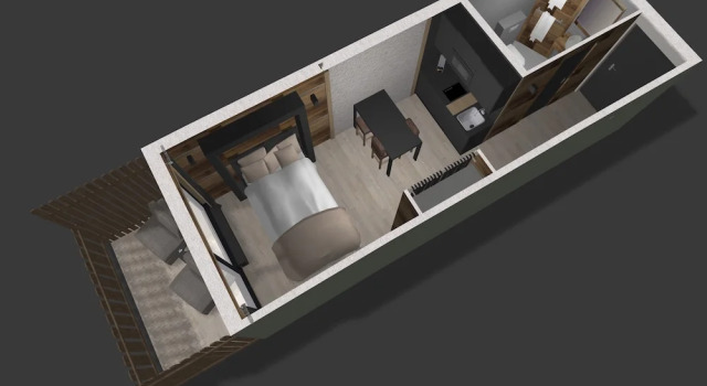 Студия Deluxe Grand Roc - Appartements & Studios - ANZERE