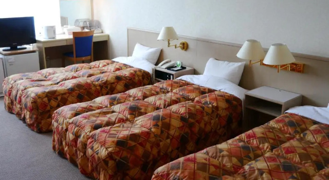 Трёхместный номер Standard Biei Shirogane Onsen Hotel Park Hills