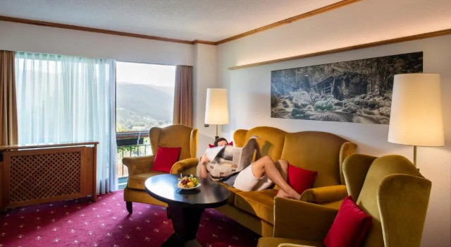 Люкс с балконом Sonnenhof Resort Himmelreich Bayerischer Wald
