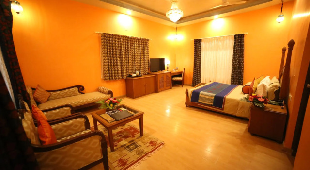 Номер Deluxe juSTa Rajputana Resort & Convention Centre, Udaipur