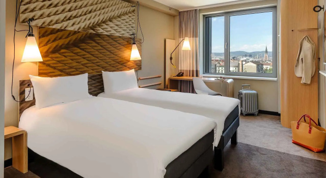 Двухместный номер Standard ibis Wien Hauptbahnhof